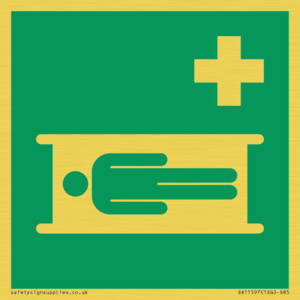 E013 safe condition stretcher